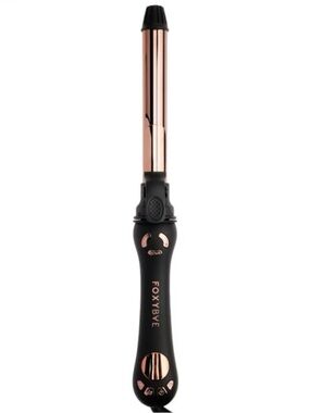 Foxy Bae Rose Gold Twirl Boss 1.25” Rotating Curler
